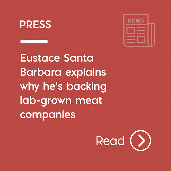 Eustace Santa Barbara explains why he's backing lab-grown meat companies 